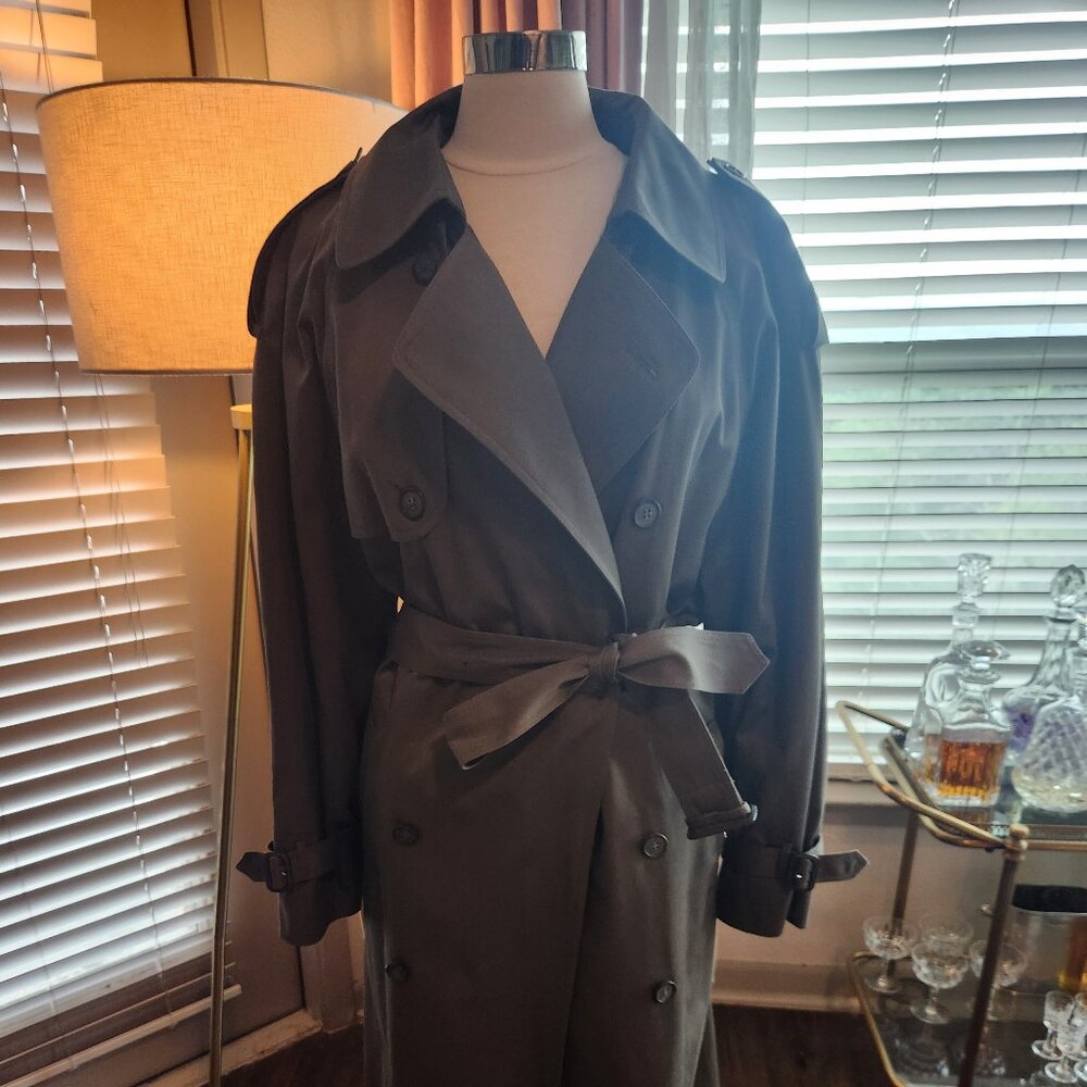 Oversized Vintage Trench Coat Unisex